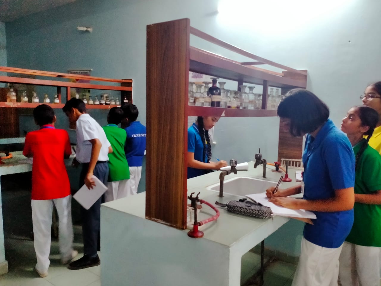 Students in classroom